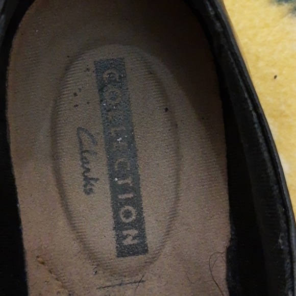 Clarks- Leather black shoes - Picture 3 of 8